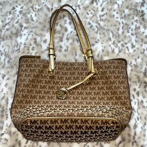 Michael Kors Monogram Tote Bag